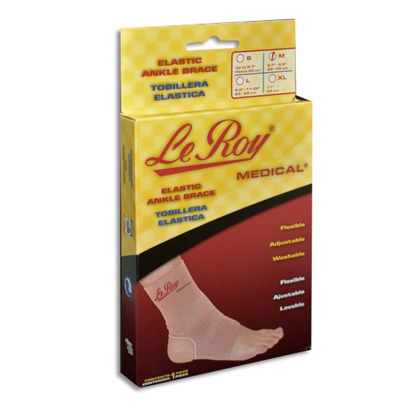 TOBILLERA ELASTICA CHICA/MEDIANA LE ROY Caja - 1 Pieza