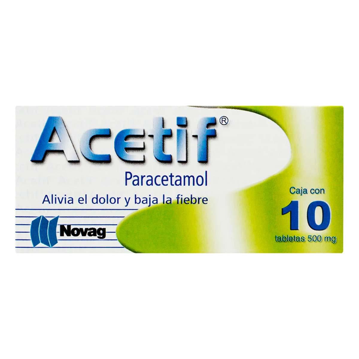ACETIF Tabletas - c/10
