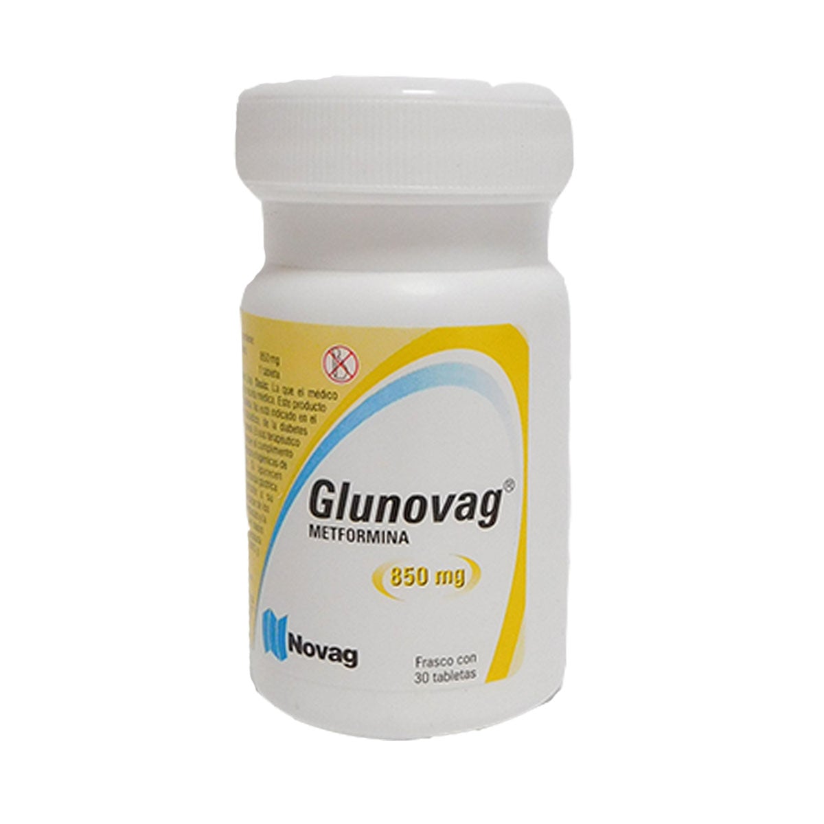 GLUNOVAG 850MG Tabletas - c/30