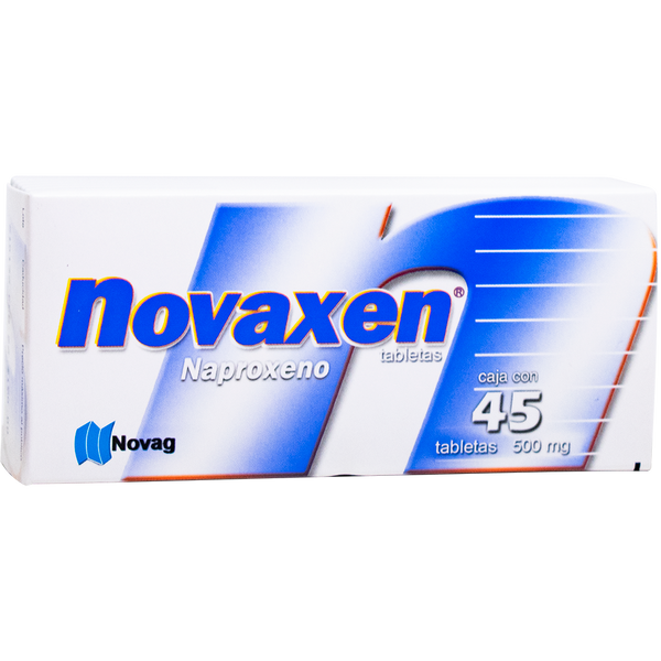 NOVAXEN 500MG Tabletas - c/45