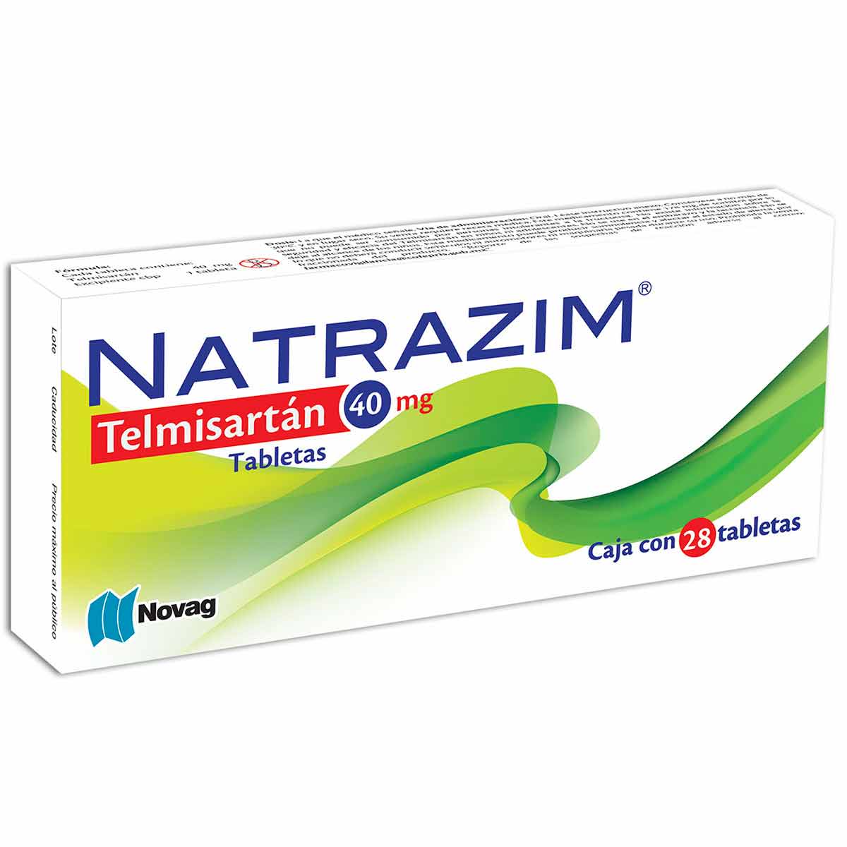 NATRAZIM 40MG Tabletas - c/28