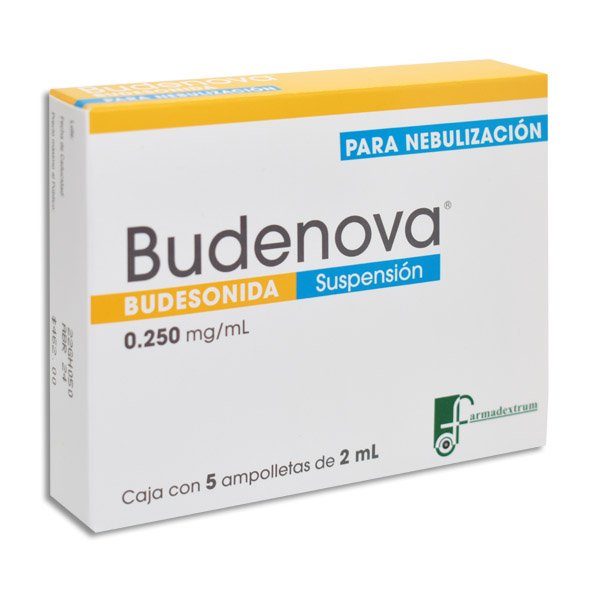 BUDENOVA 500MCG Suspension para nebulizar - c/5