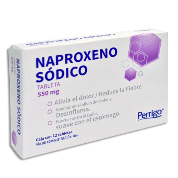 NAPROXENO SODICO QUIMICA Y FARMACIA Tabletas - c/12