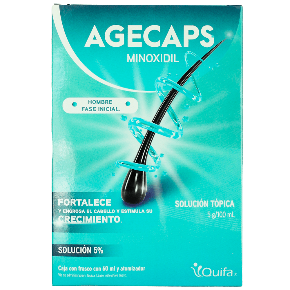 AGECAPS 5% HOMBRE Solucion Topica - 60 ml 1 AGECAPS 5% HOMBRE Solucion Topica - 60 ml