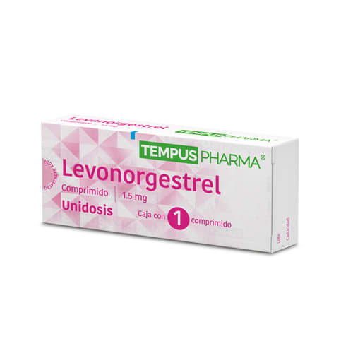 7501249600042 Levonorgestrel 1.5mg con 1 tableta