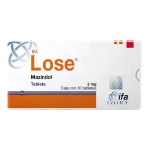 Lose Mazindol caja c/30 tabletas de 2 mg