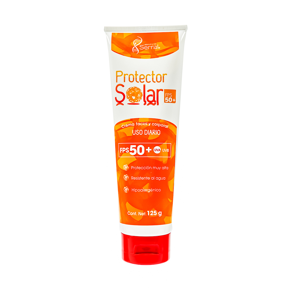 PROTECTOR SOLAR FPS50+ Crema - 125 gr 1 PROTECTOR SOLAR FPS50+ Crema - 125 gr