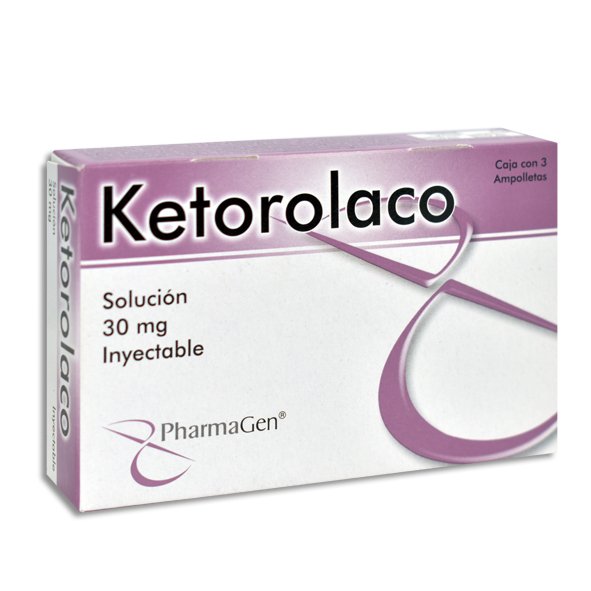 KETOROLACO 30MG PHARMAGEN Solucion Inyectable - c/3