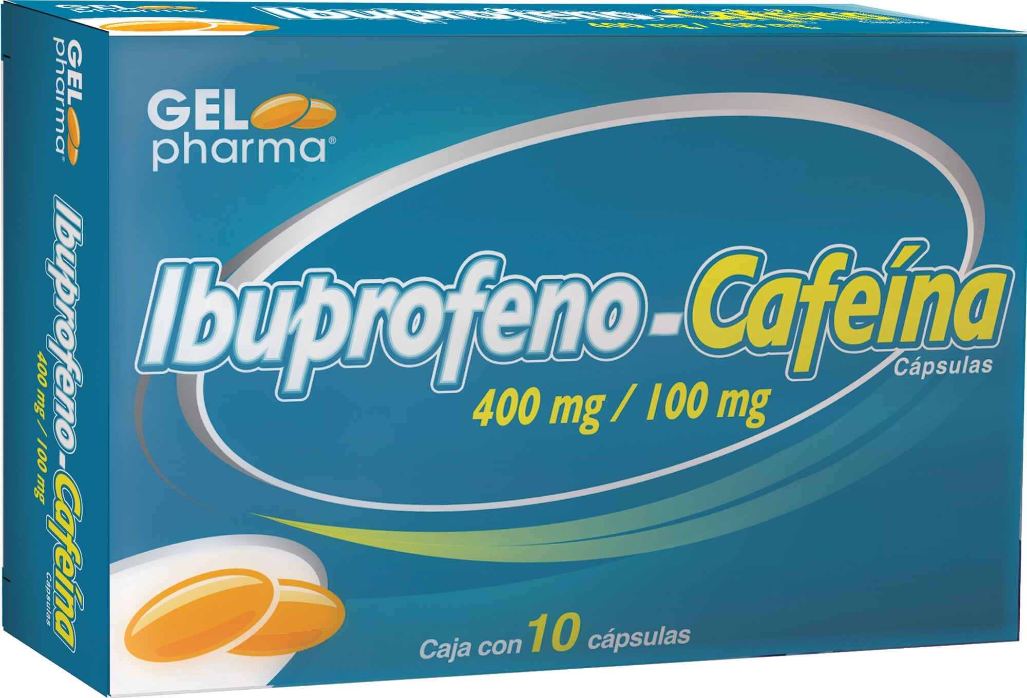 IBUPROFENO-CAFEINA GELPHARMA Capsulas - c/10