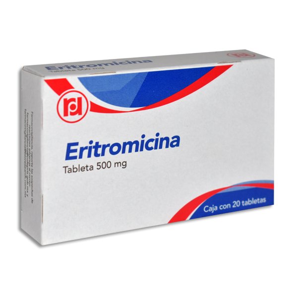 ERITROMICINA 500MG RANDALL Tabletas - c/20