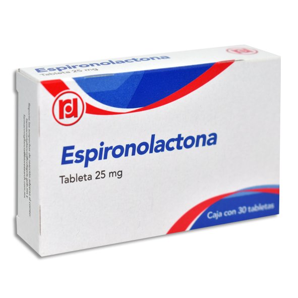 ESPIRONOLACTONA 25MG RANDALL Tabletas - c/30