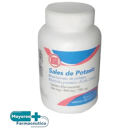 SALES DE POTASIO RANDALL Tabletas Efervescentes - c/50