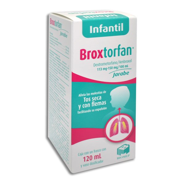 BROXTORFAN INFANTIL Jarabe - 120 ml