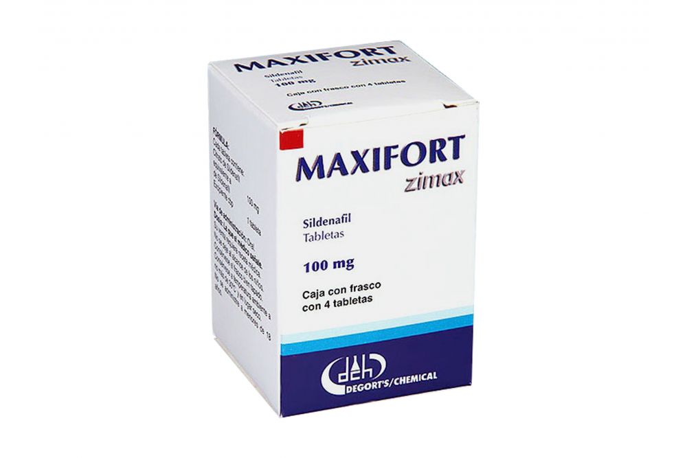 MAXIFORT ZIMAX 100MG Tabletas - c/4