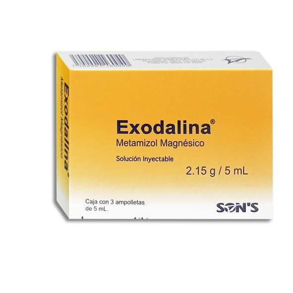 EXODALINA INYECTADA Solucion Inyectable - c/3