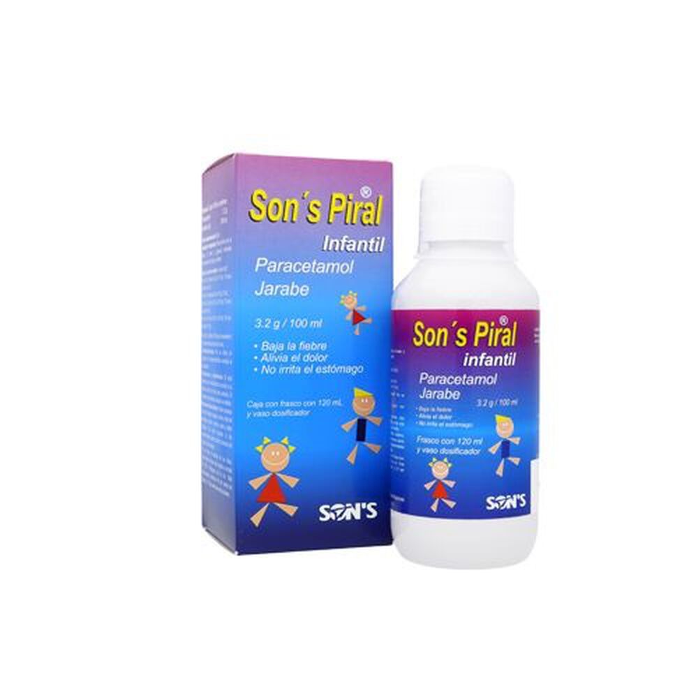 SONS PIRAL Jarabe - 120 ml