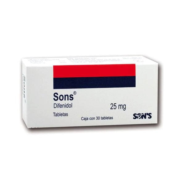SONS DIFENIDOL Tabletas - c/30