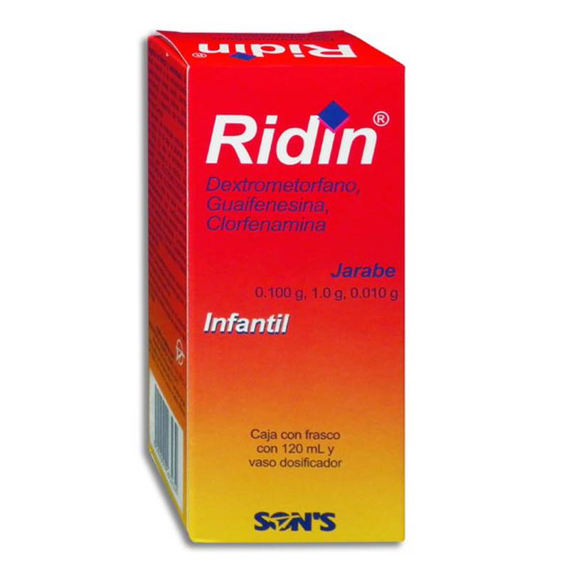 RIDIN PEDIATRICO Jarabe - 120 ml