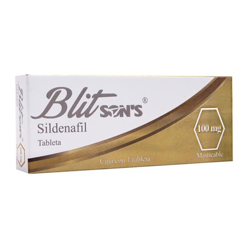 BLIT SONS 100MG Tabletas Masticables - c/1