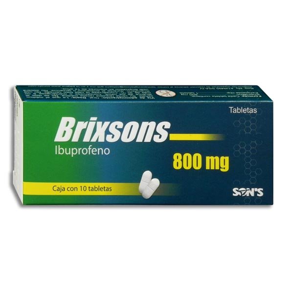 BRIXSONS 800MG Tabletas - c/10