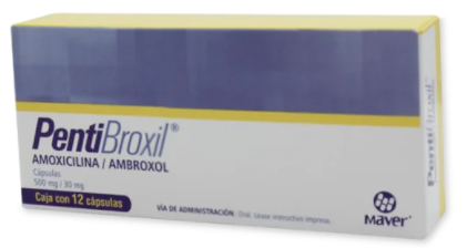 PENTIBROXIL Capsulas - c/12