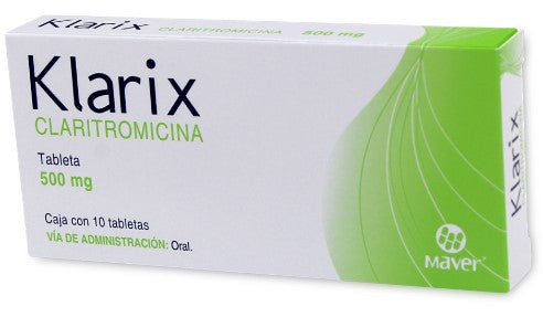 KLARIX 500MG Tabletas - c/10