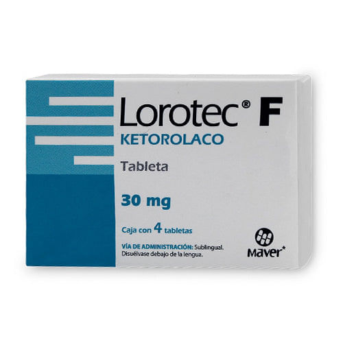 LOROTEC F Tabletas - c/4