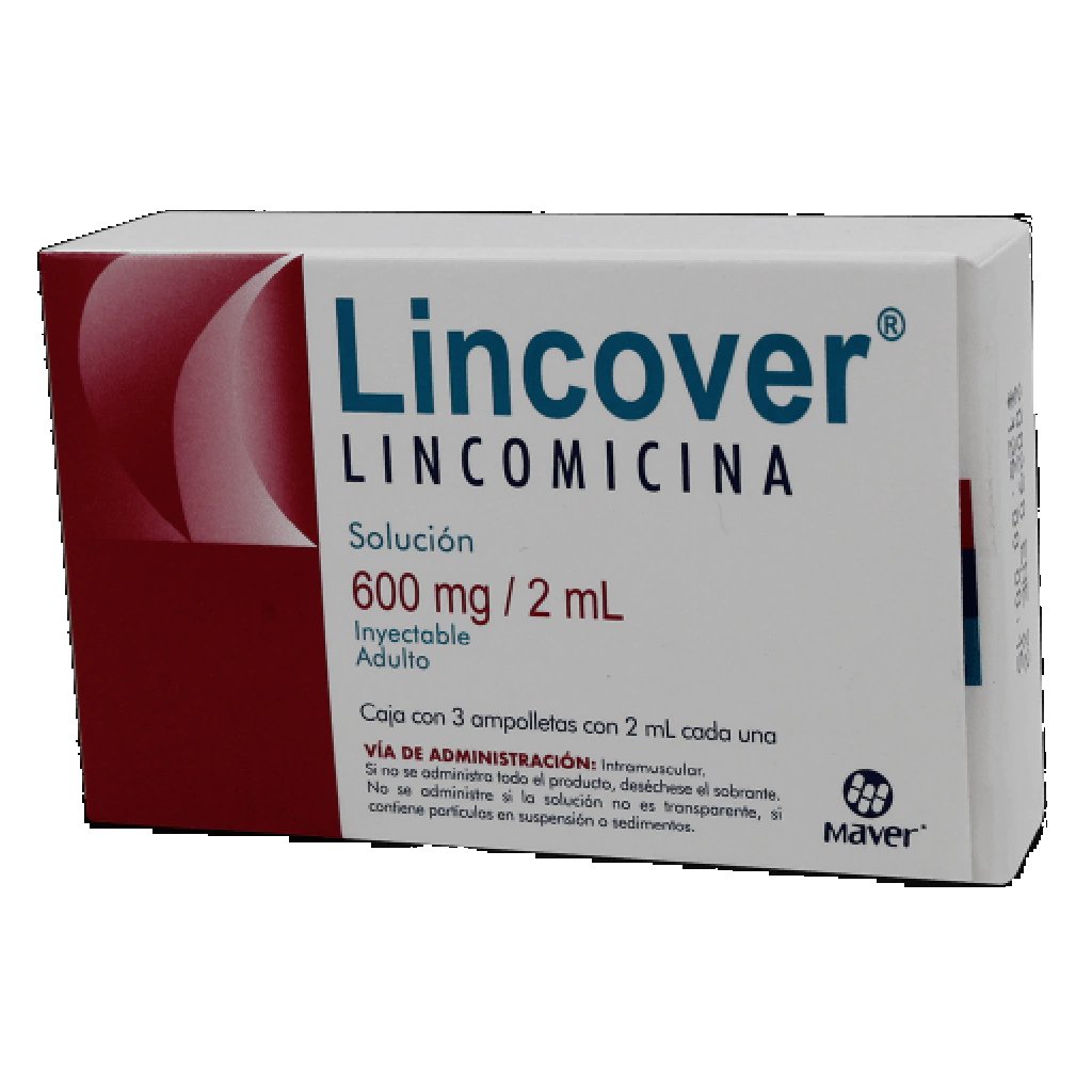 LINCOVER 600MG Solucion Inyectable - c/3
