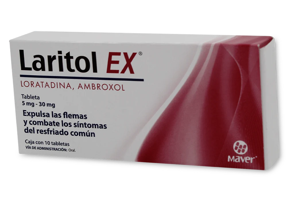 LARITOL EX Tabletas - c/10