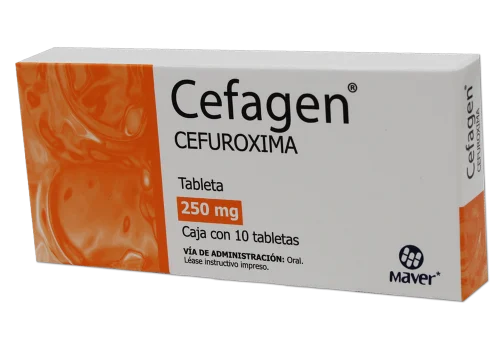 CEFAGEN 250MG Tabletas - c/10