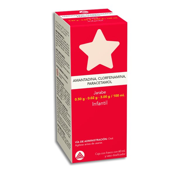 AMANTADINA, CLORFENAMINA, PARACETAMOL MAVER Jarabe - 60 ml