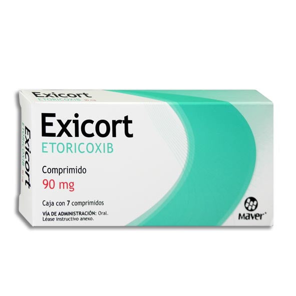 EXICORT 90MG Comprimidos - c/7
