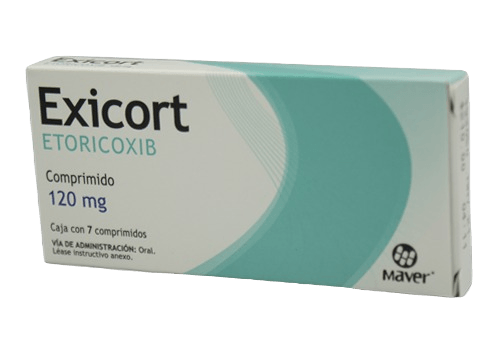 EXICORT 120MG Comprimidos - c/7