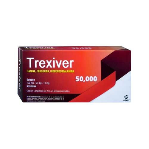 TREXIVER Solucion Inyectable - c/5