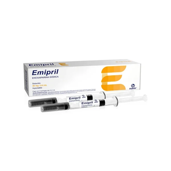 EMIPRIL 40MG Solucion Inyectable - c/2