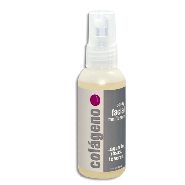 SPRAY FACIAL TONIFICANTE CON COLAGENO, AGUA DE ROSAS Y TE VERDE BELABE Solucion Spray - 120 ml