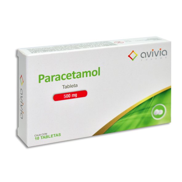 PARACETAMOL 500MG AVIVIA Tabletas - c/10