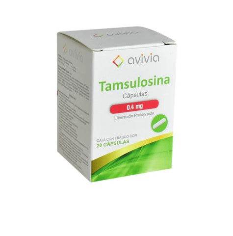 TAMSULOSINA AVIVIA FRASCO Capsulas - c/20