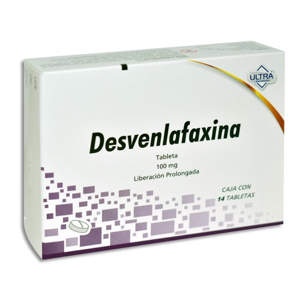 DESVENLAFAXINA 100MG ULTRA  Tabletas LP - c/14