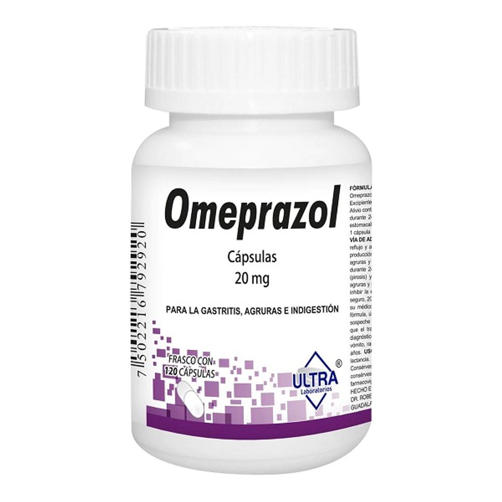 OMEPRAZOL ULTRA Capsulas - c/120 1 OMEPRAZOL ULTRA Capsulas - c/120