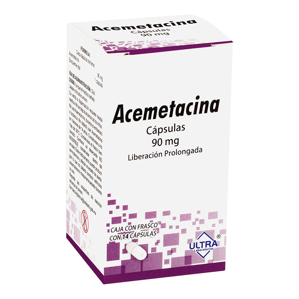 ACEMETACINA ULTRA Capsulas LP - c/14