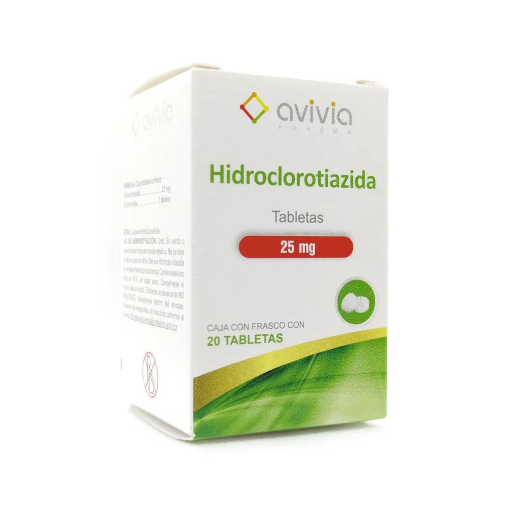 HIDROCLOROTIAZIDA AVIVIA Tabletas - c/20