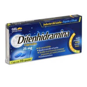 DIFENHIDRAMINA GELPHARMA Capsulas - c/24