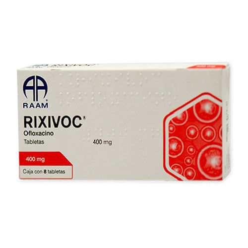 RIXIVOC 400MG Tabletas - c/8