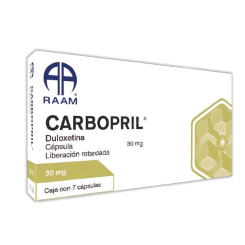 CARBOPRIL Tabletas - c/7