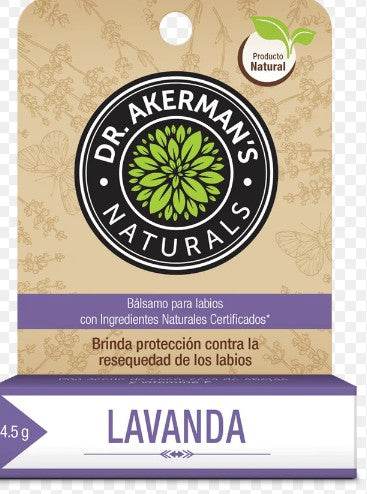DR. AKERMAN´S LAVANDA BALSAMO LABIAL Blister - 4.5 g
