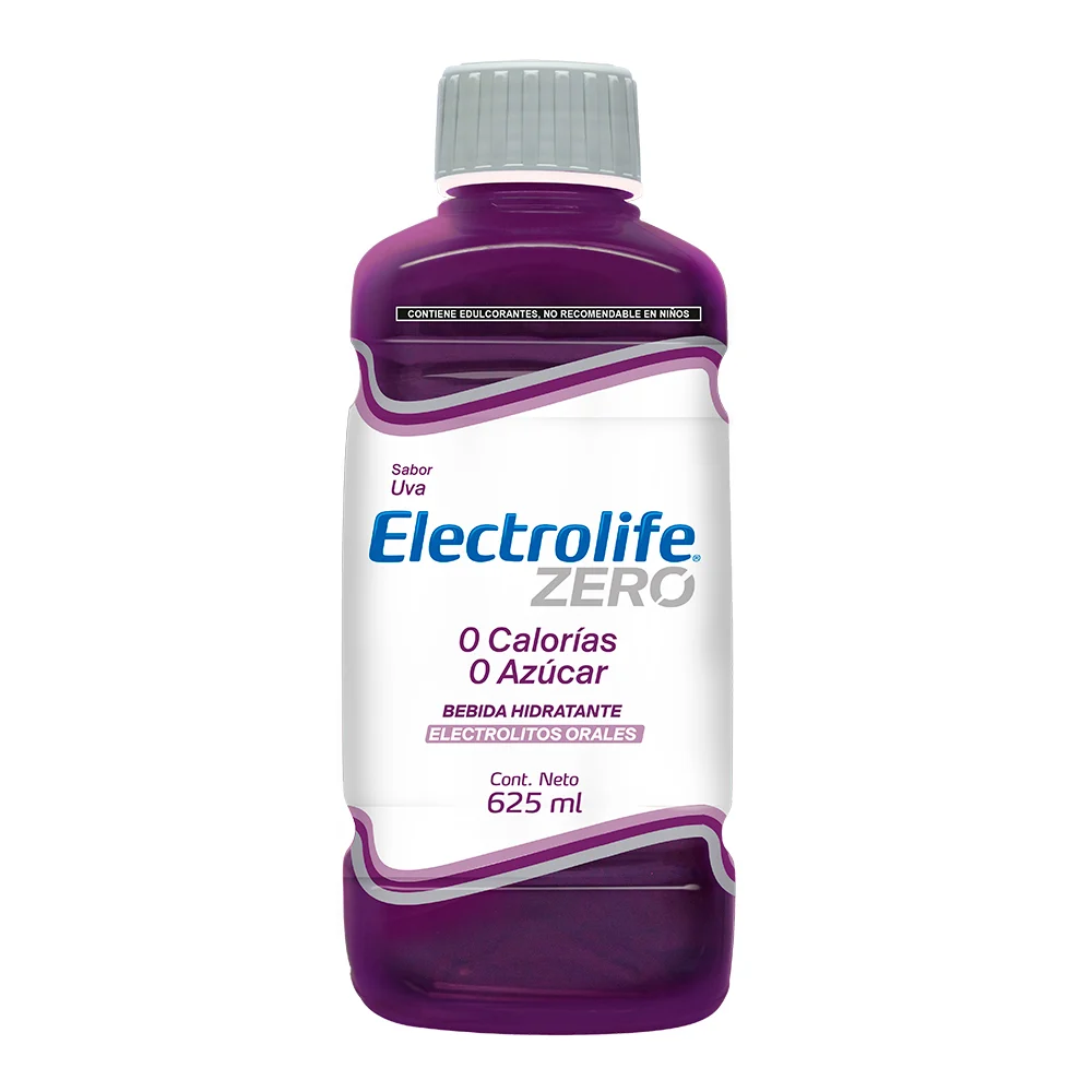 ELECTROLIFE ZERO UVA Solucion - 625 ml