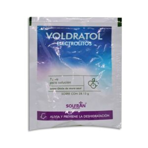 VOLDRATOL CHICLE MORA AZUL ELECTROLITOS Polvo en Sobres - c/25