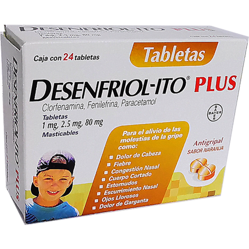 DESENFRIOL-ITO PLUS Tabletas - c/24