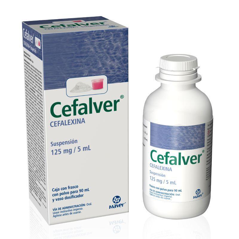 CEFALVER 125MG  Suspension - 90 ml